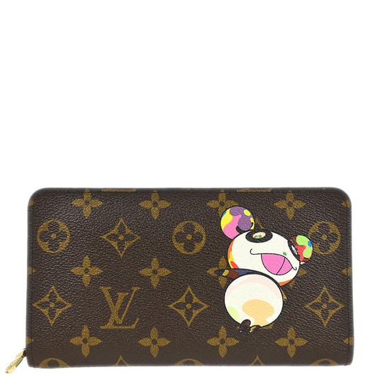 Louis Vuitton Monogram Panda Porte Monnaie Zip Wallet M61729