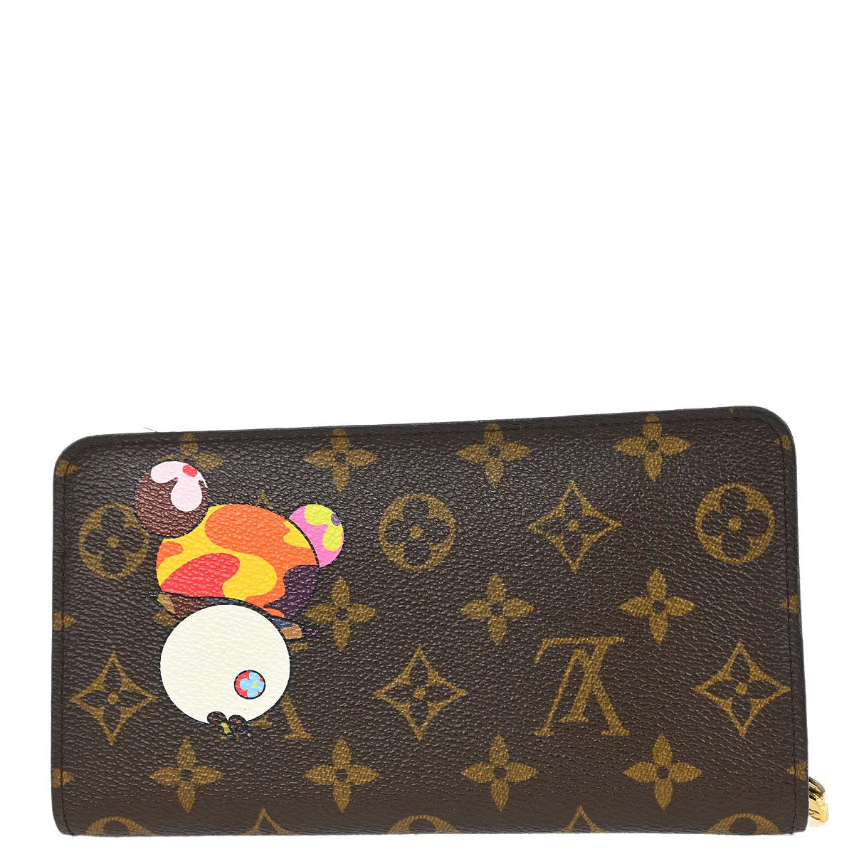 Louis Vuitton Monogram Panda Porte Monnaie Zip Wallet M61729