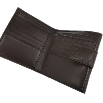 Gucci Brown Guccissima Leather GG Wallet