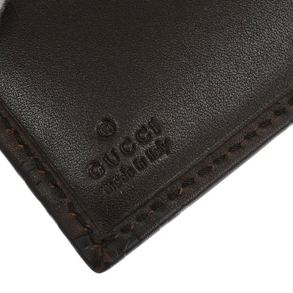 Gucci Brown Guccissima Leather GG Wallet