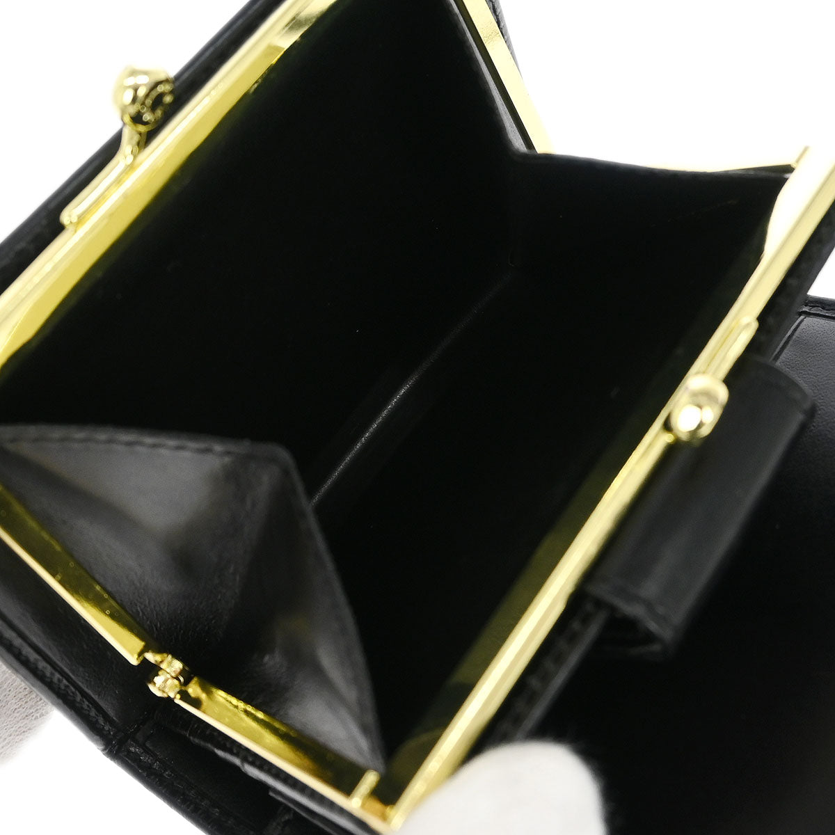 Celine Black PVC Macadam Wallet