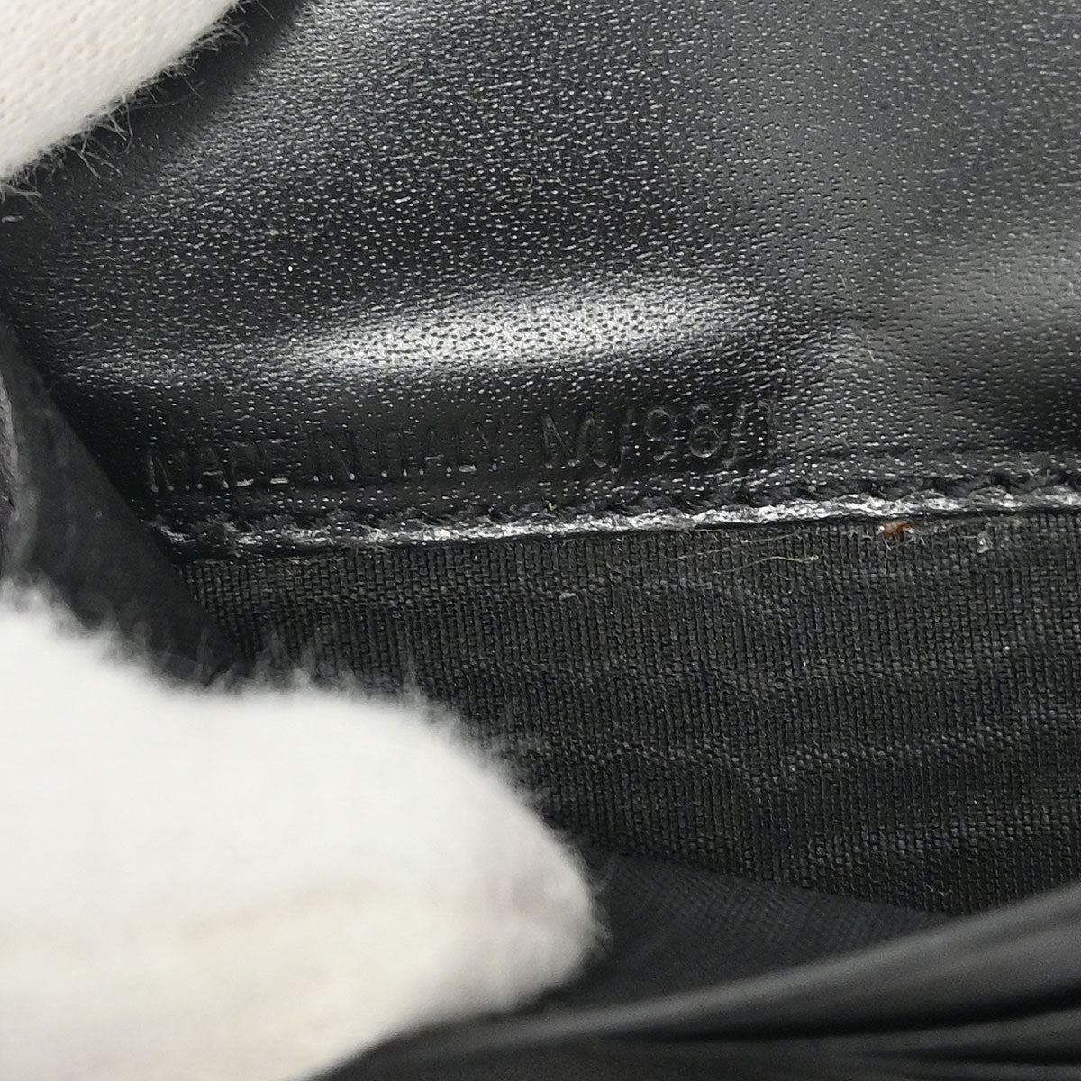 Celine Black PVC Macadam Wallet