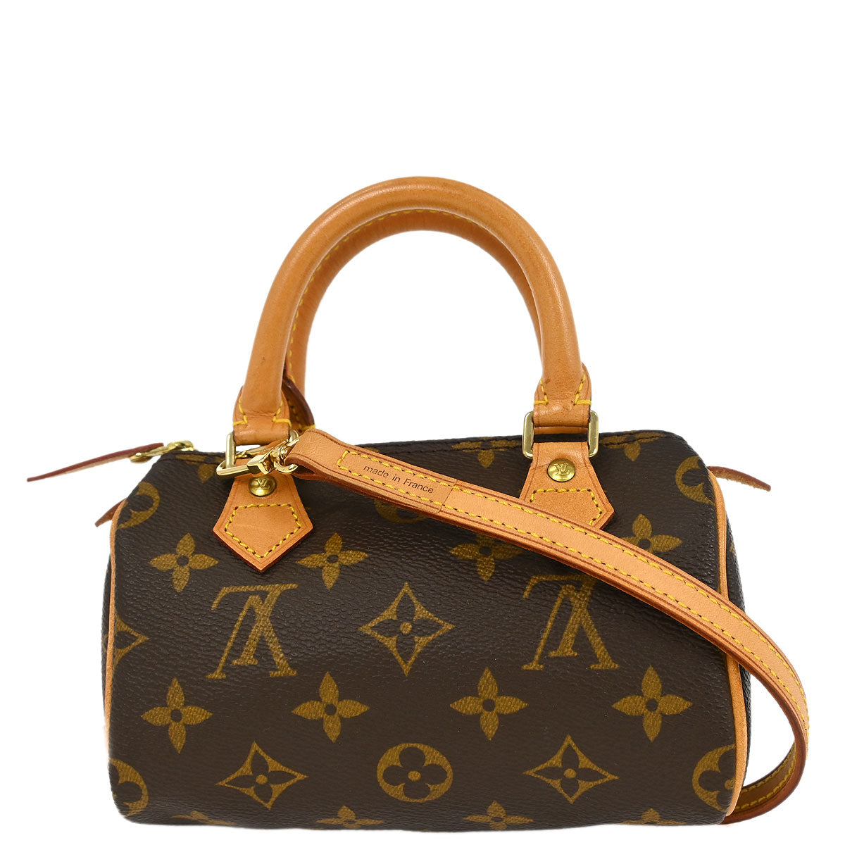 Louis Vuitton Monogram Mini Speedy 2way Shoulder Handbag M41534