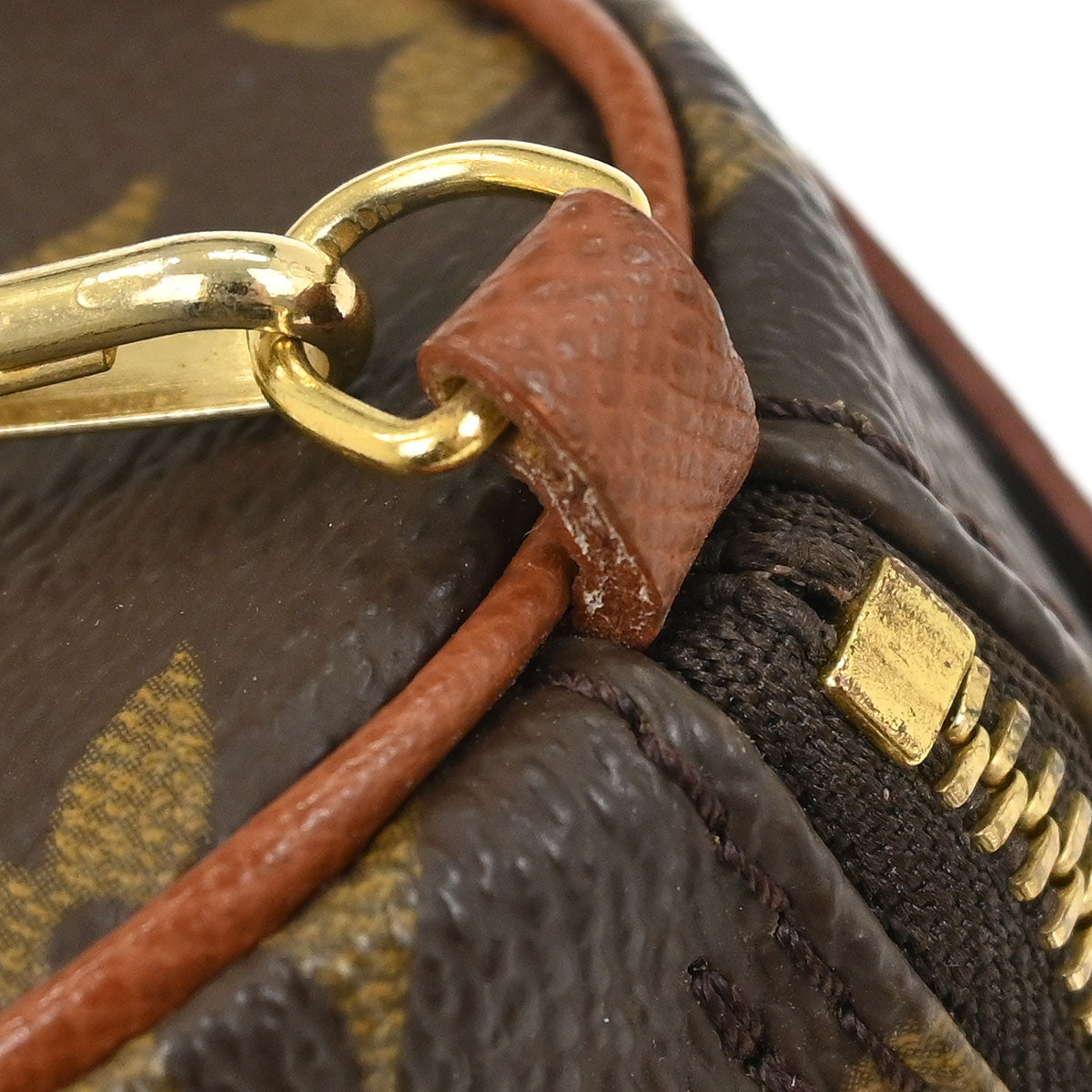 Louis Vuitton Monogram Papillon Attached Pouch Bag