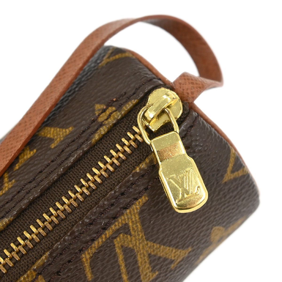 Louis Vuitton Monogram Papillon Attached Pouch Bag