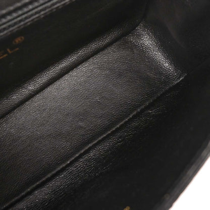 Chanel Black Lambskin Shoulder Bag