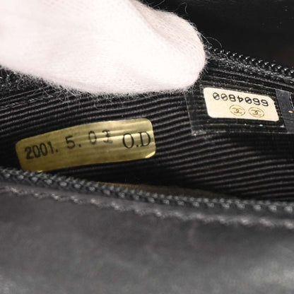 Chanel Black Lambskin Shoulder Bag