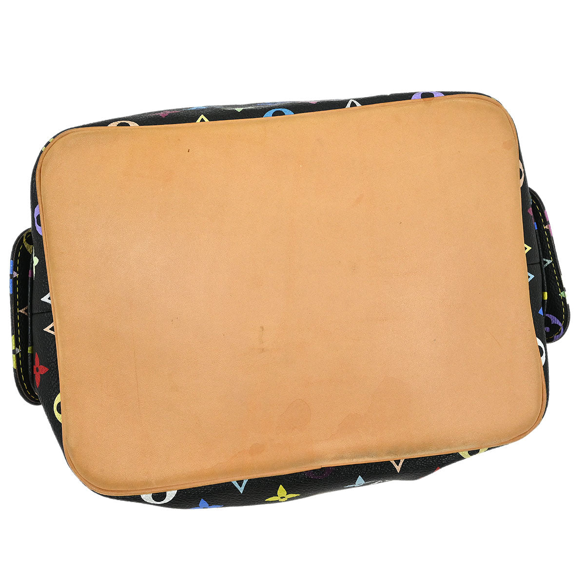 Louis Vuitton Black Monogram Multicolor Petite Noe Handbag M42230