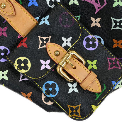 Louis Vuitton Black Monogram Multicolor Petite Noe Handbag M42230