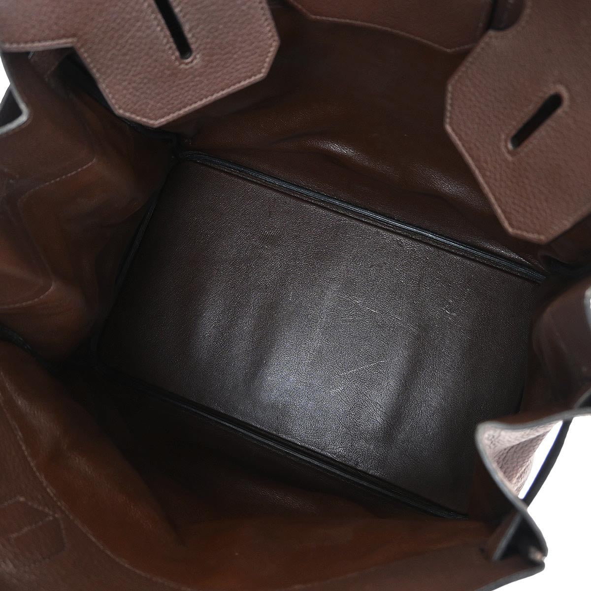 Hermes Havane Ardennes Haut a Courroies 40 Handbag