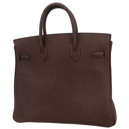 Hermes Havane Fjord Haut a Courroies 32 Handbag