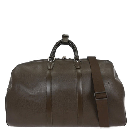Louis Vuitton Brown Taiga Kendall GM Duffle 2way Shoulder Handbag M30118