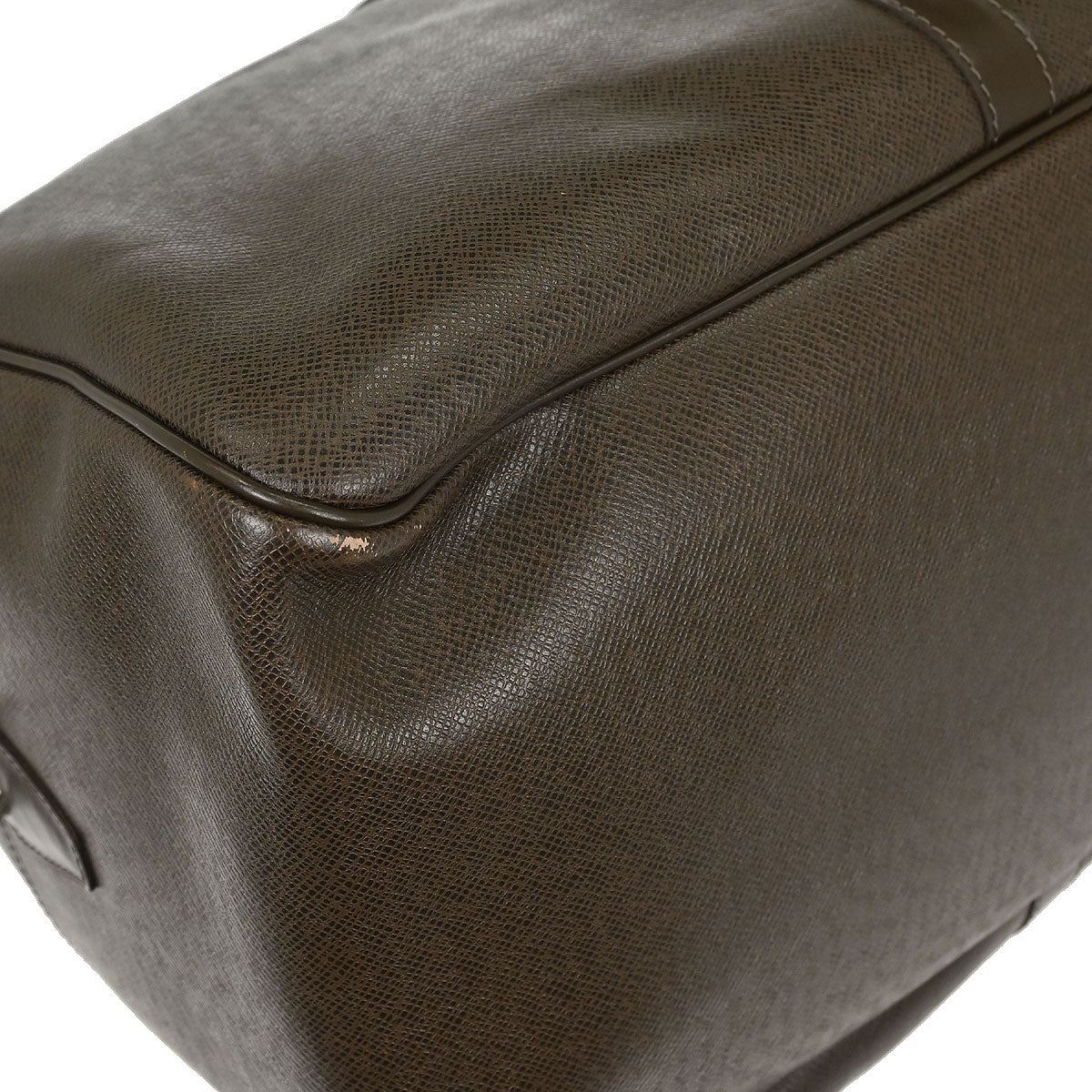 Louis Vuitton Brown Taiga Kendall GM Duffle 2way Shoulder Handbag M30118