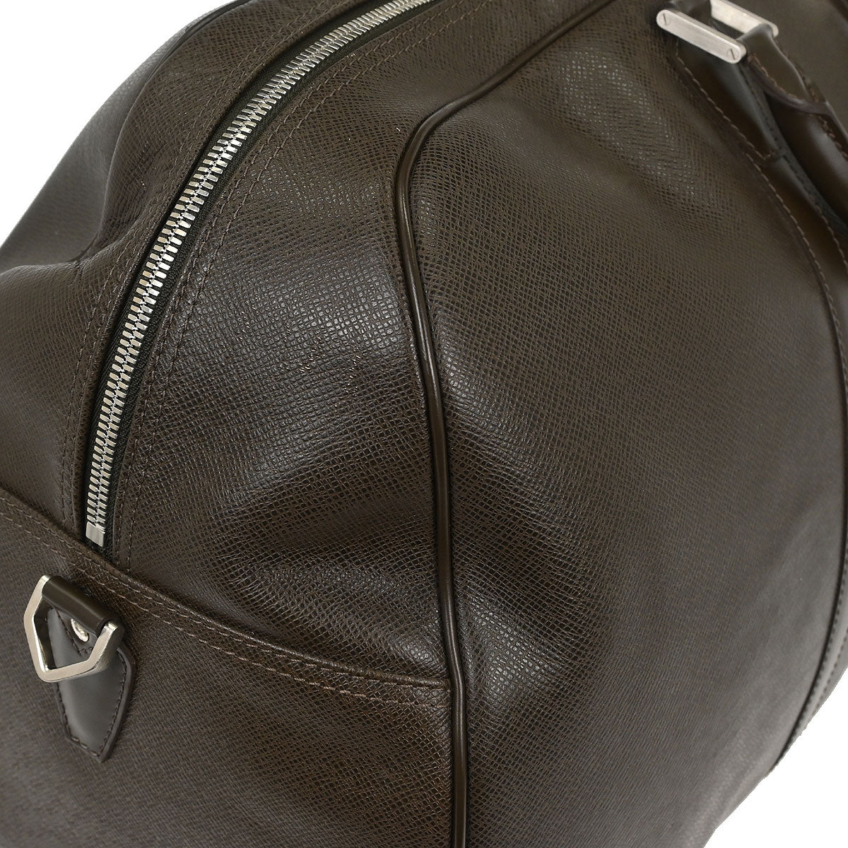 Louis Vuitton Brown Taiga Kendall GM Duffle 2way Shoulder Handbag M30118