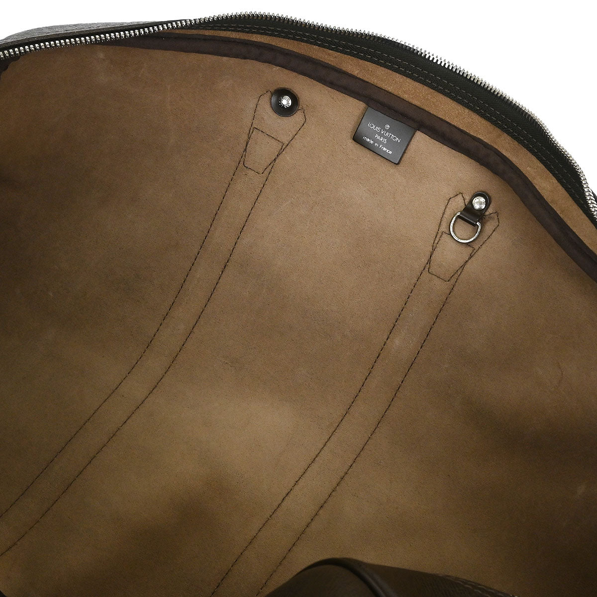 Louis Vuitton Brown Taiga Kendall GM Duffle 2way Shoulder Handbag M30118