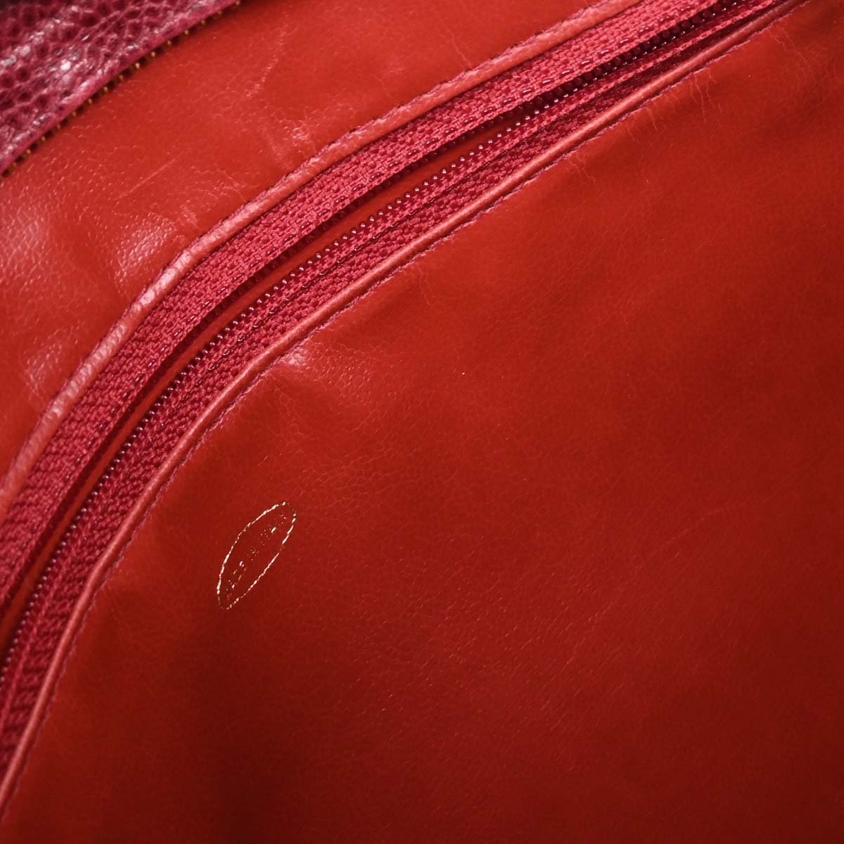 Chanel 1994-1996 Bordeaux Caviar Triple CC Shoulder Tote Bag