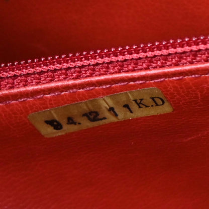 Chanel 1994-1996 Bordeaux Caviar Triple CC Shoulder Tote Bag