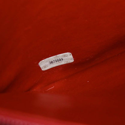 Chanel 1994-1996 Bordeaux Caviar Triple CC Shoulder Tote Bag