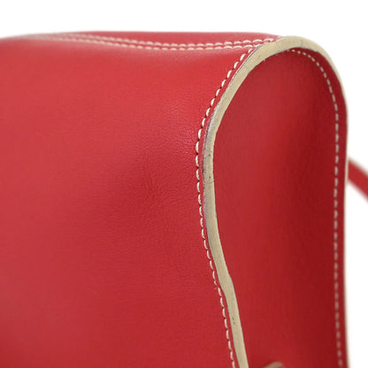Loewe Red Leather Shoulder Bag