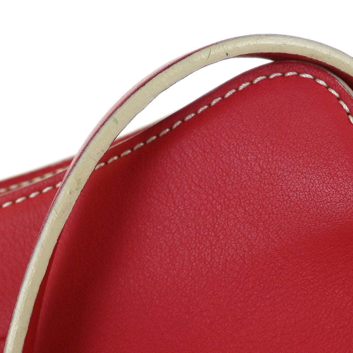 Loewe Red Leather Shoulder Bag