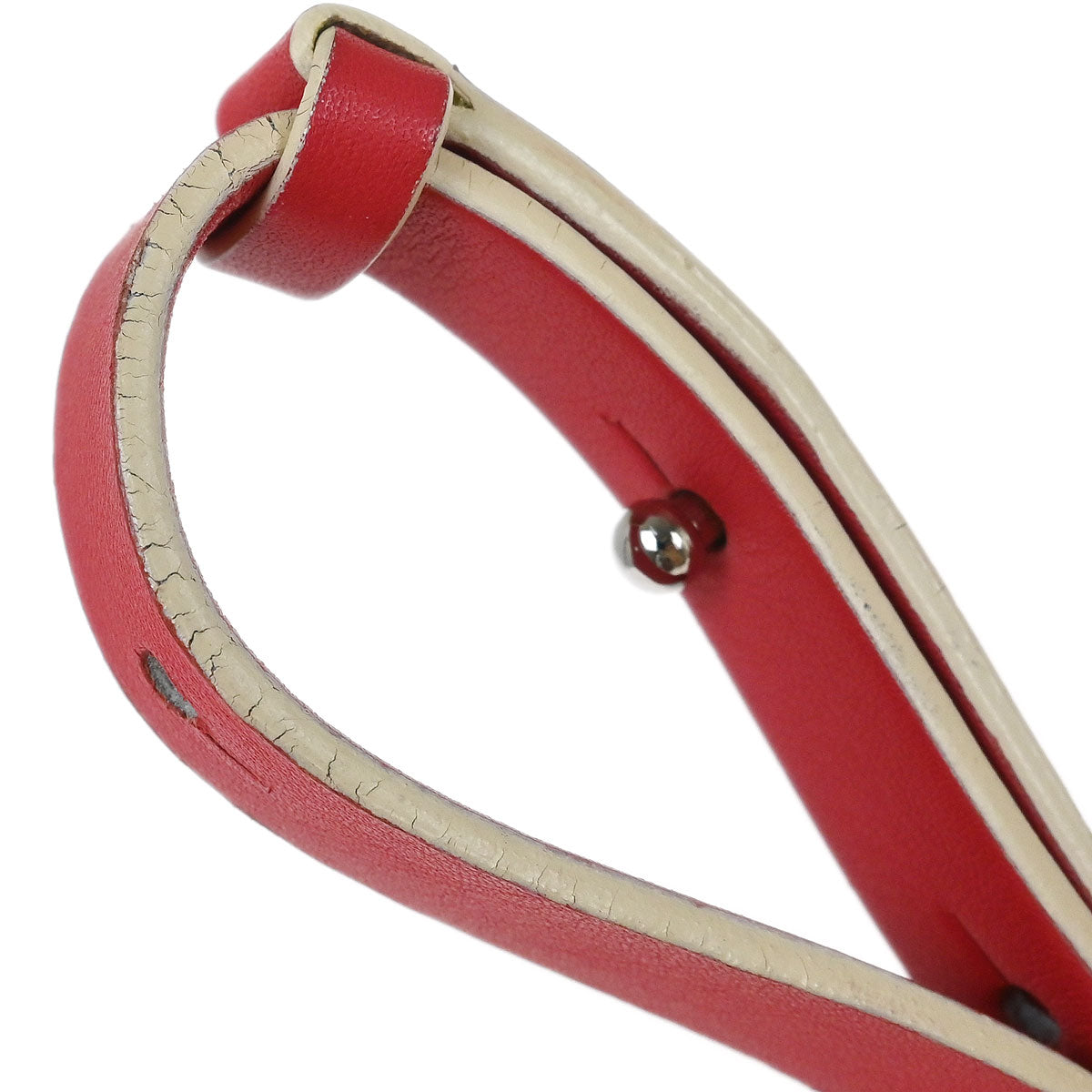 Loewe Red Leather Shoulder Bag