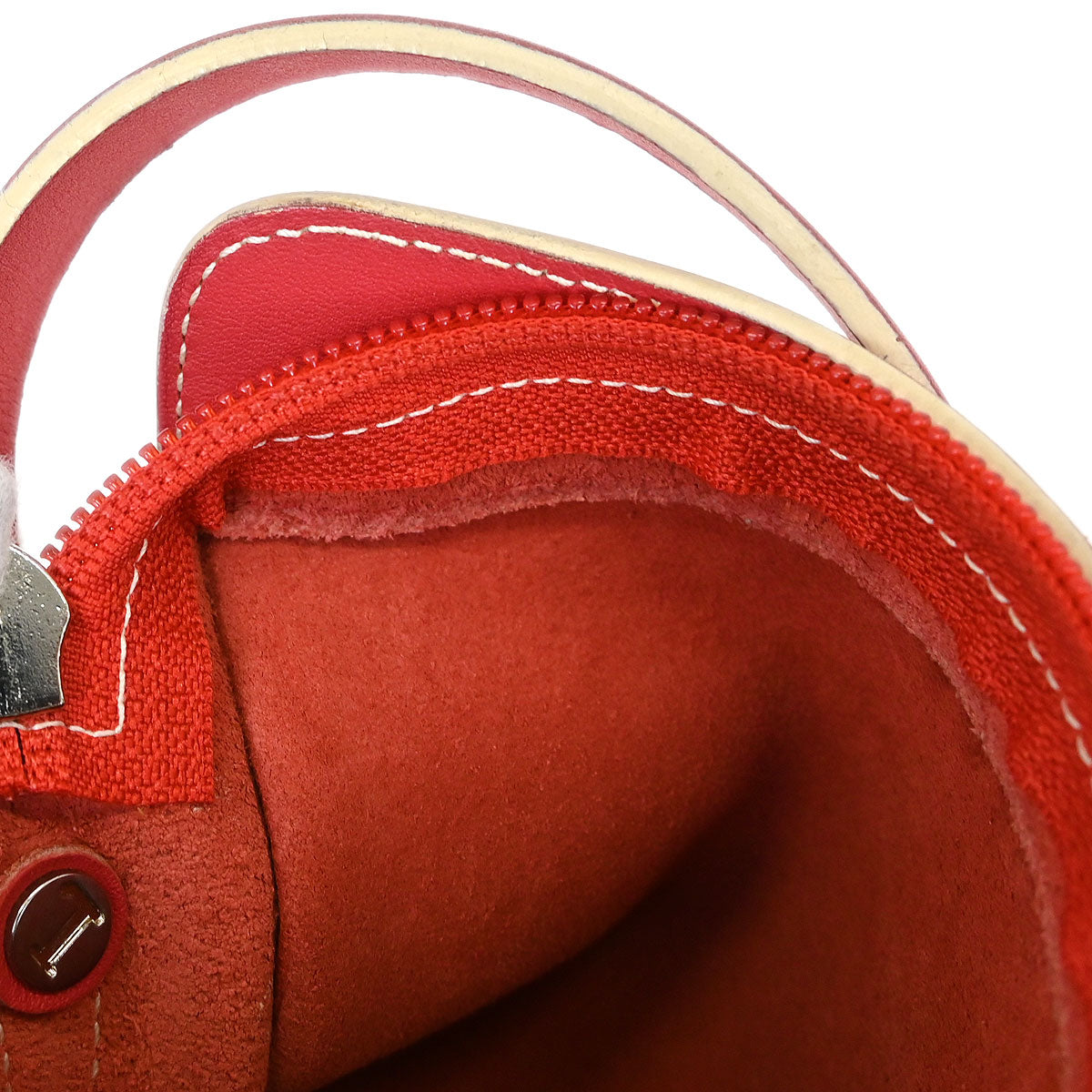 Loewe Red Leather Shoulder Bag