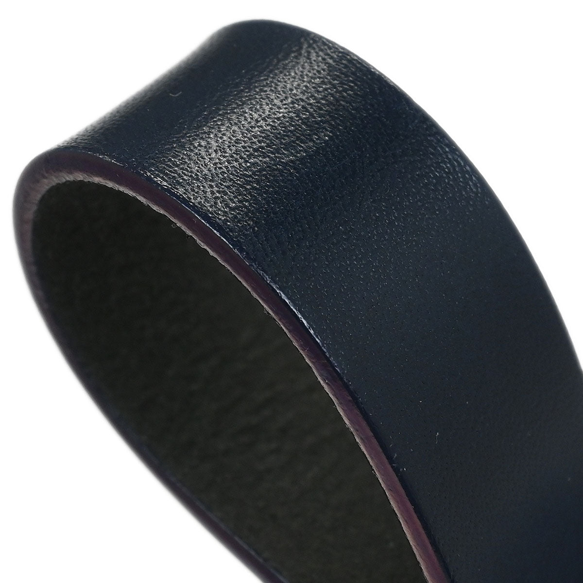 Fendi Navy Gray Zucchino Mamma Baguette Handbag