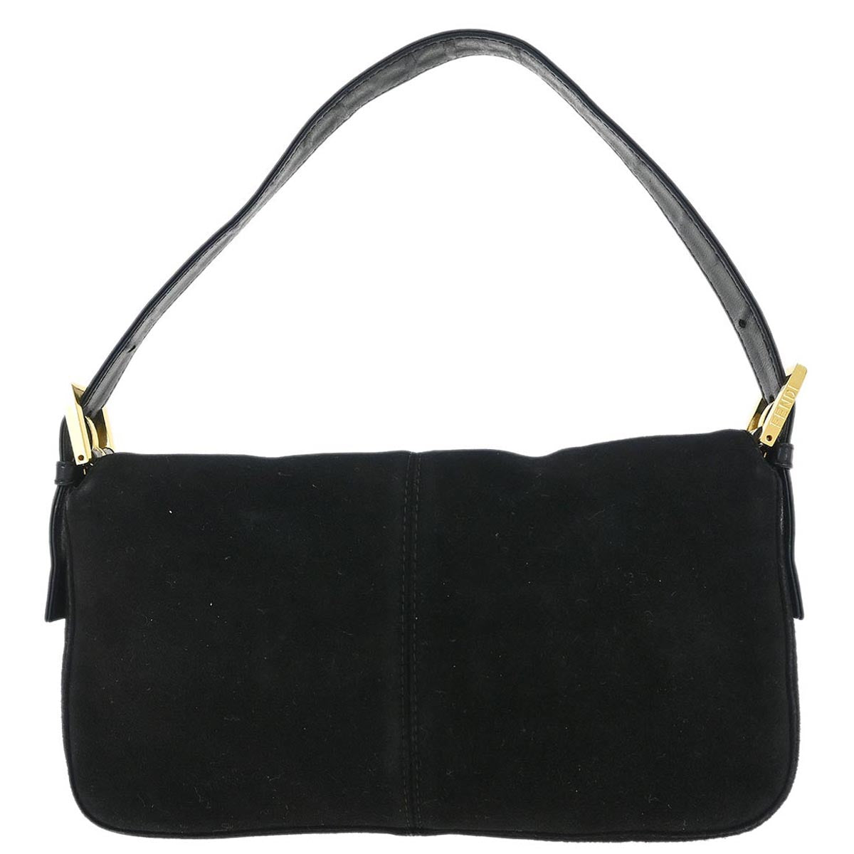 Fendi 2000 Suede Baguette Handbag