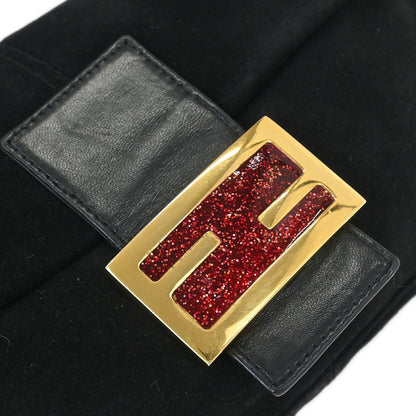Fendi 2000 Suede Baguette Handbag