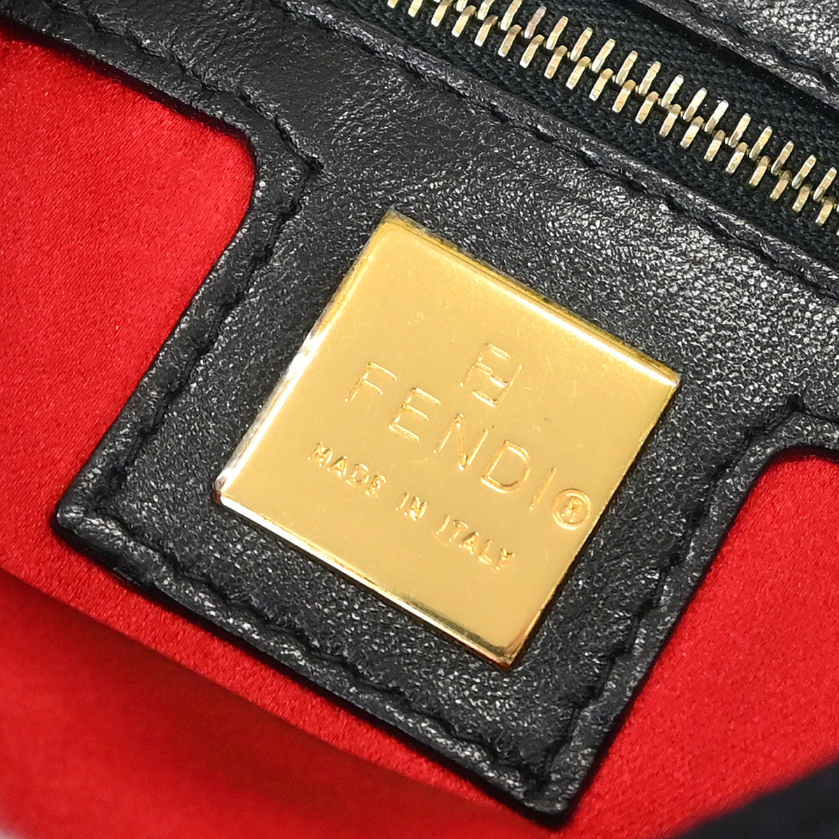 Fendi 2000 Suede Baguette Handbag