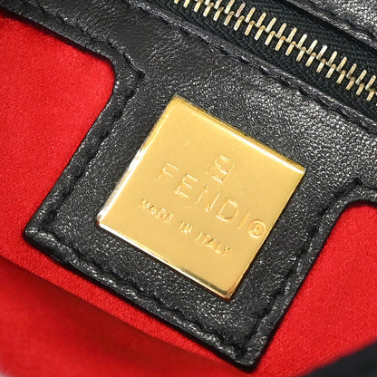 Fendi 2000 Suede Baguette Handbag