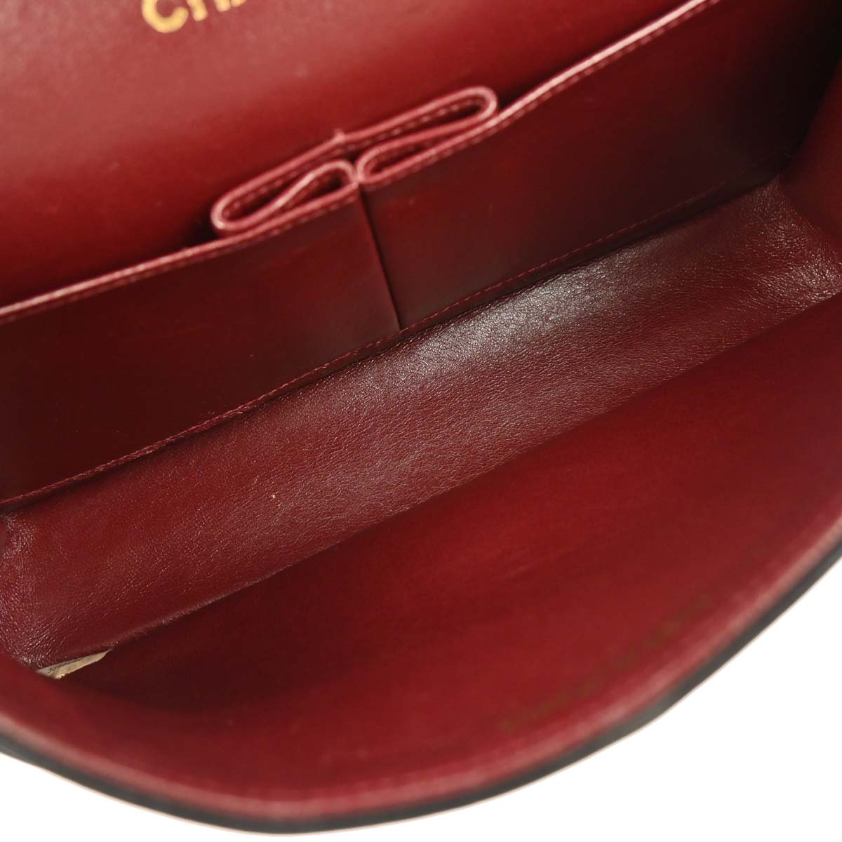 Chanel 1994-1996 Black Lambskin Medium Classic Double Flap Shoulder Bag