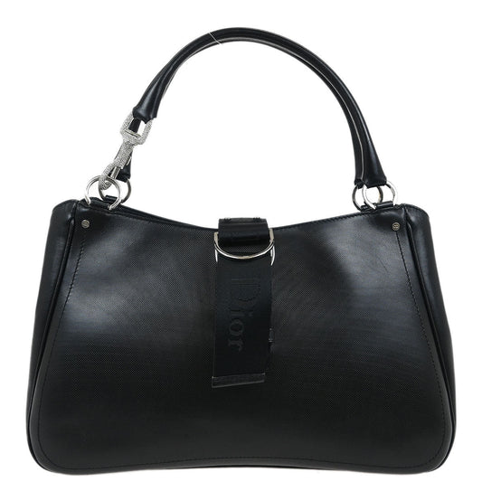 Christian Dior Black Leather Handbag