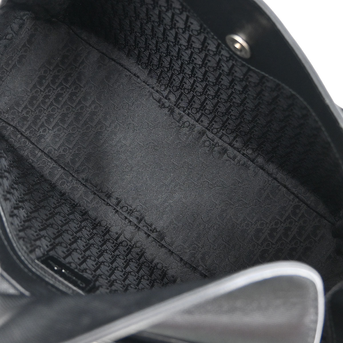 Christian Dior Black Leather Handbag