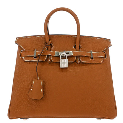 Hermes Gold Togo Birkin 25 Handbag