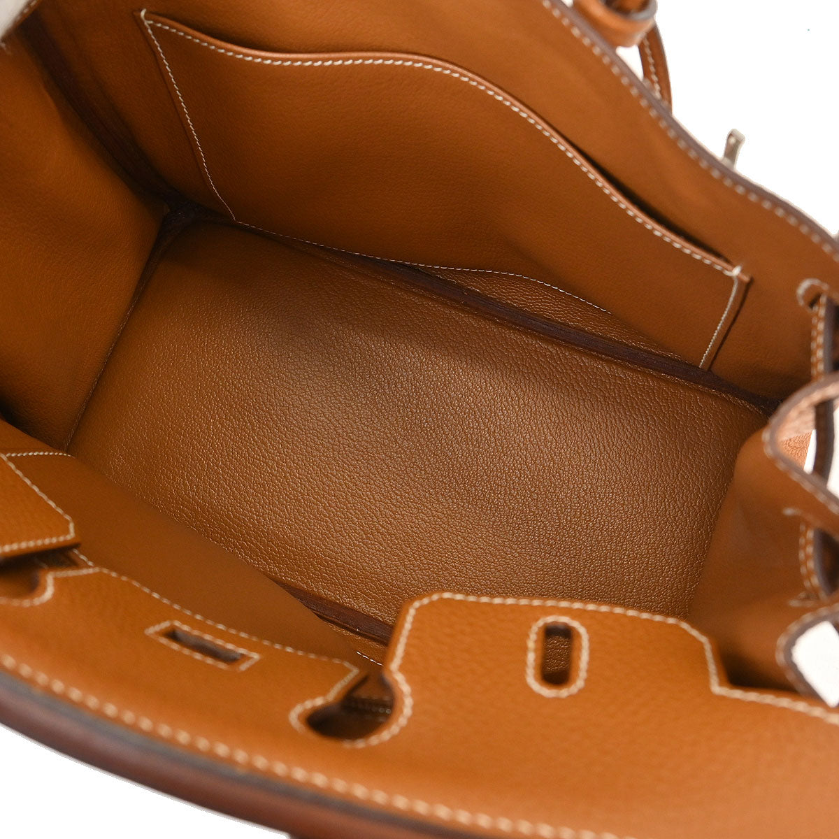 Hermes Gold Togo Birkin 25 Handbag