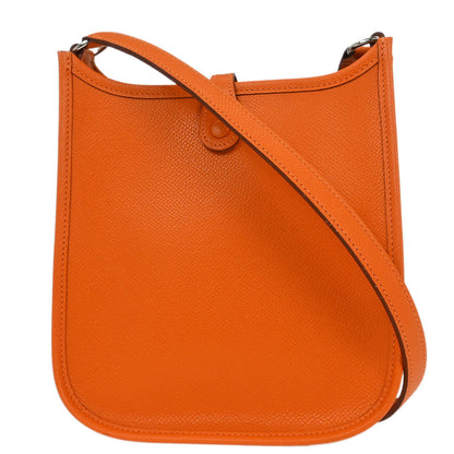 Hermes Orange Epsom Evelyne TPM Shoulder Bag
