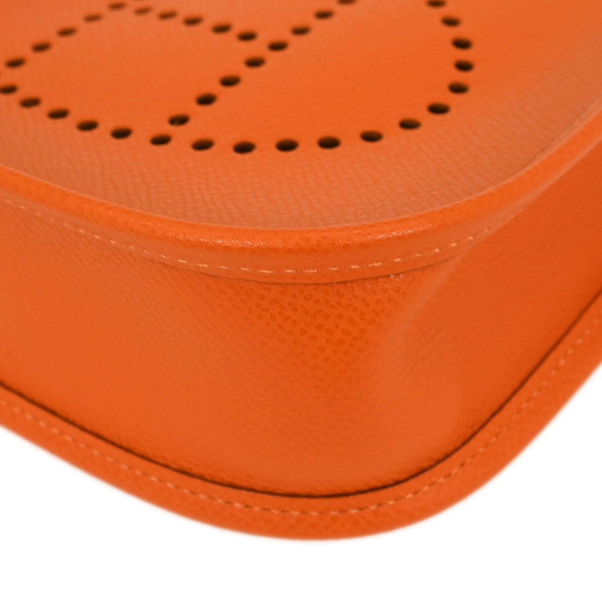 Hermes Orange Epsom Evelyne TPM Shoulder Bag