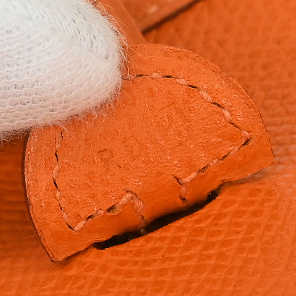 Hermes Orange Epsom Evelyne TPM Shoulder Bag