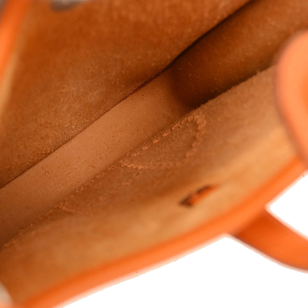 Hermes Orange Epsom Evelyne TPM Shoulder Bag