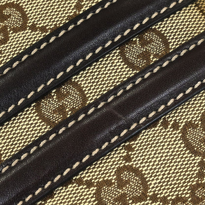 Gucci Brown Bamboo Horsebit Handbag