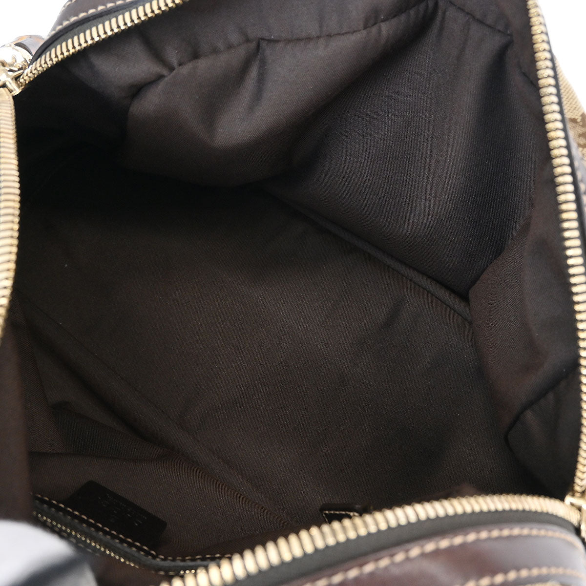 Gucci Brown Bamboo Horsebit Handbag