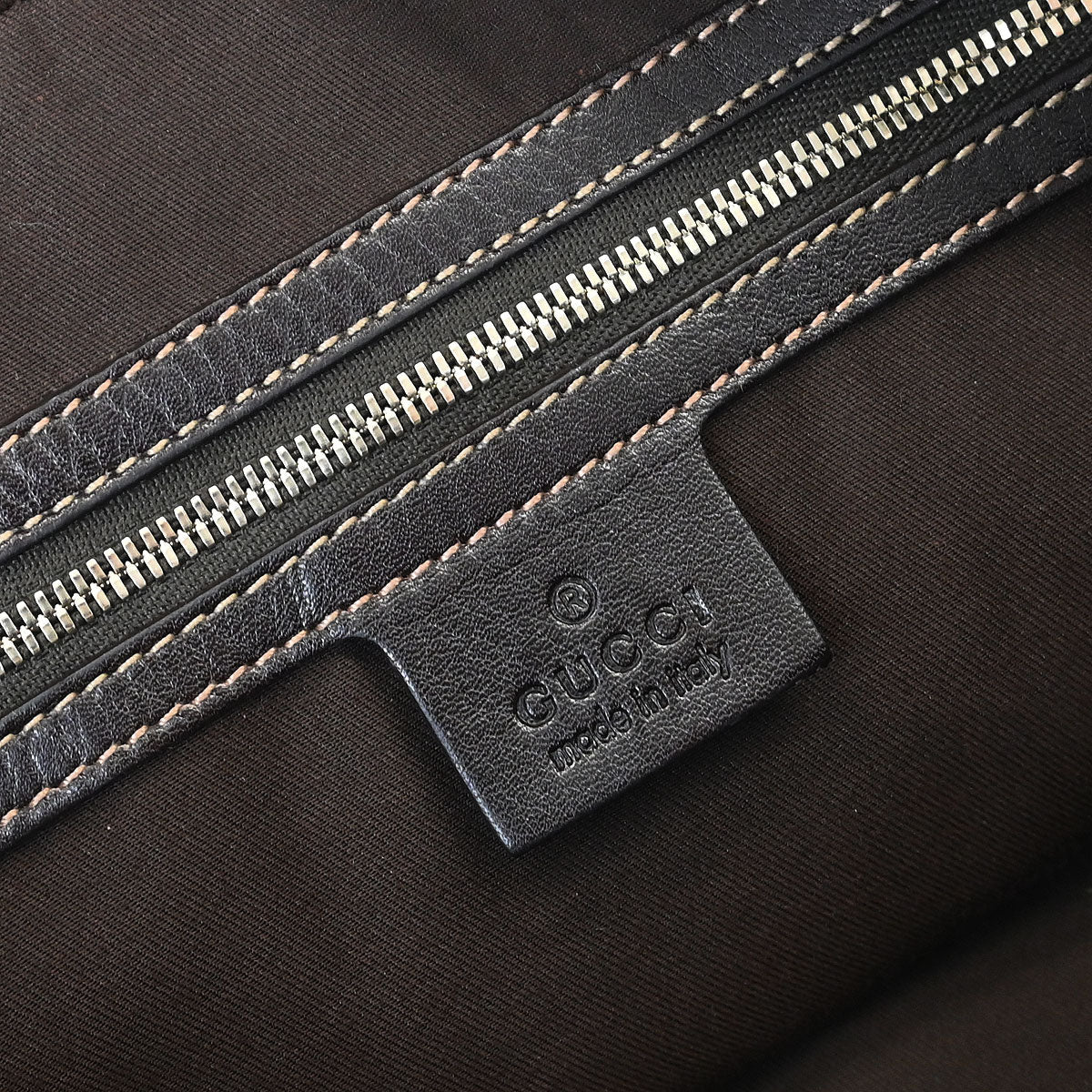 Gucci Brown Bamboo Horsebit Handbag