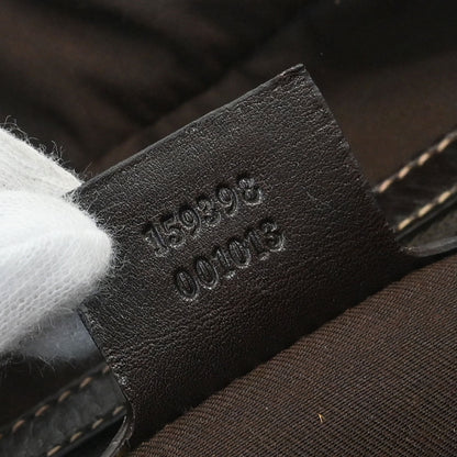 Gucci Brown Bamboo Horsebit Handbag