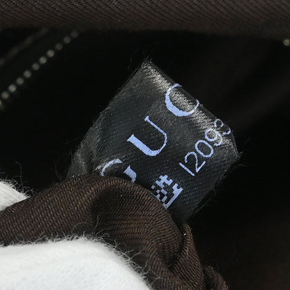 Gucci Brown Bamboo Horsebit Handbag