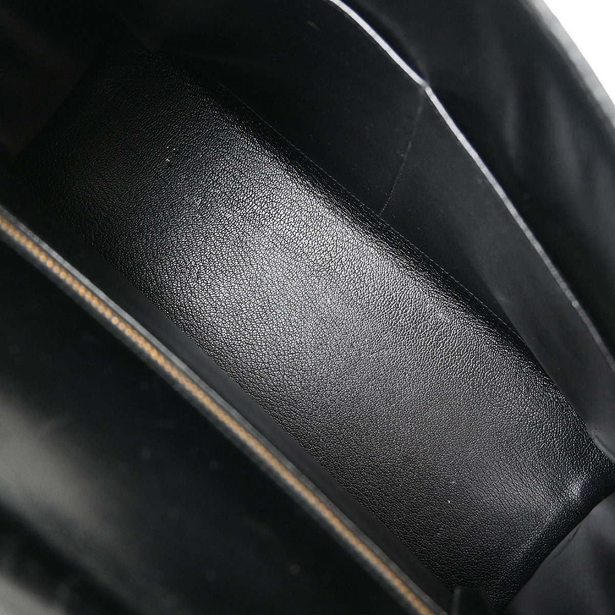 Hermes Black Box Calf Kelly 32 Sellier Handbag