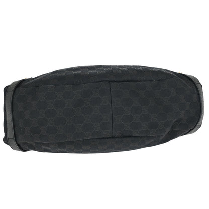 Gucci Black GG Abbey D Ring Tote Bag