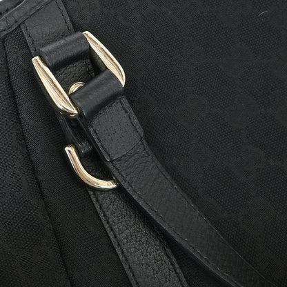 Gucci Black GG Abbey D Ring Tote Bag