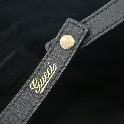 Gucci Black GG Abbey D Ring Tote Bag