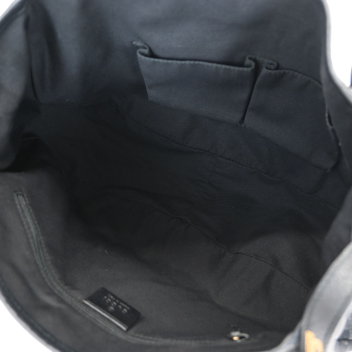 Gucci Black GG Abbey D Ring Tote Bag